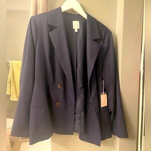 Lauren Conrad Navy Blue Blazer